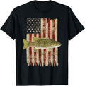 Hooked On Freedom Patriotic Smallmouth Bass Fishing Usa