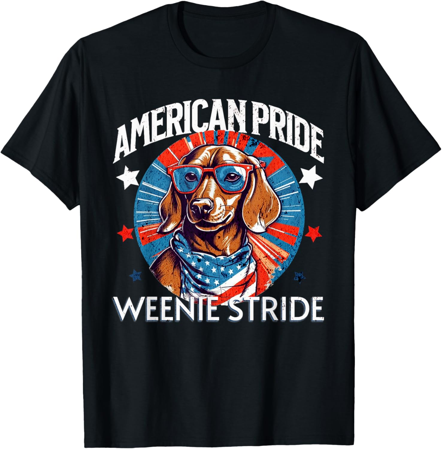 4Th Of July Funny Dachsund Weiner Dog Weenie Usa America