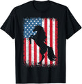 Horse American Flag Usa 4Th Of July Men Women Boys Girls
