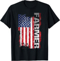 Usa Flag Farmer For 4Th Of July