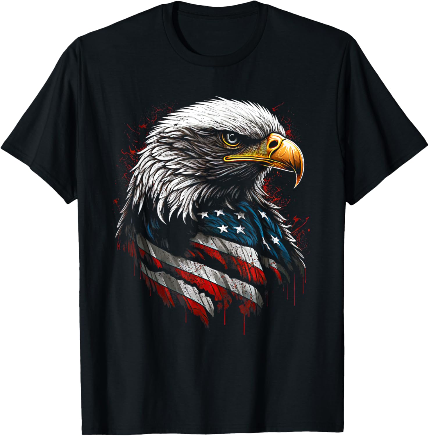 Patriotic Eagle Usa American Flag 4Th Of July Men Women Boys