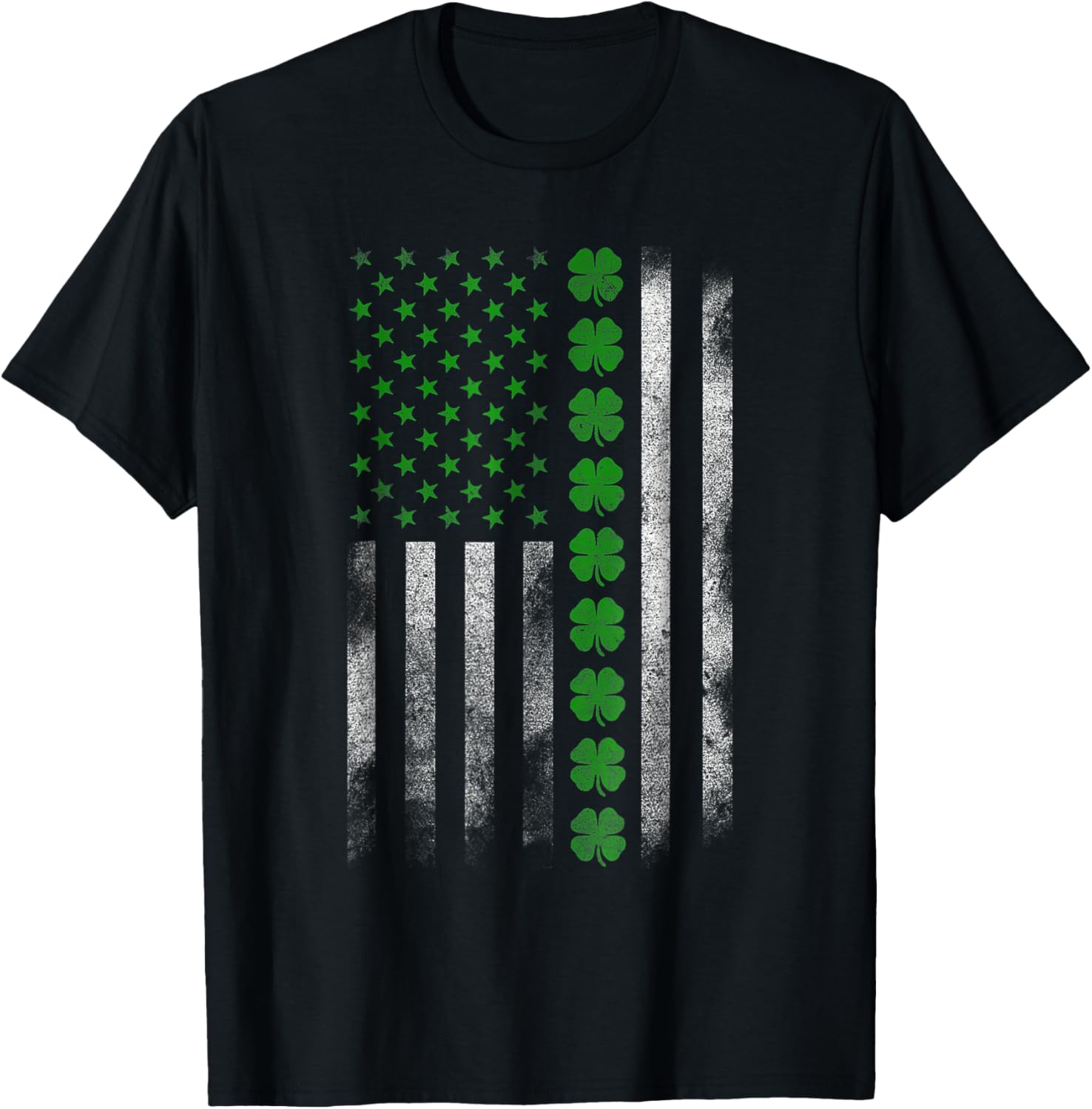 St Patricks Day Irish American Flag