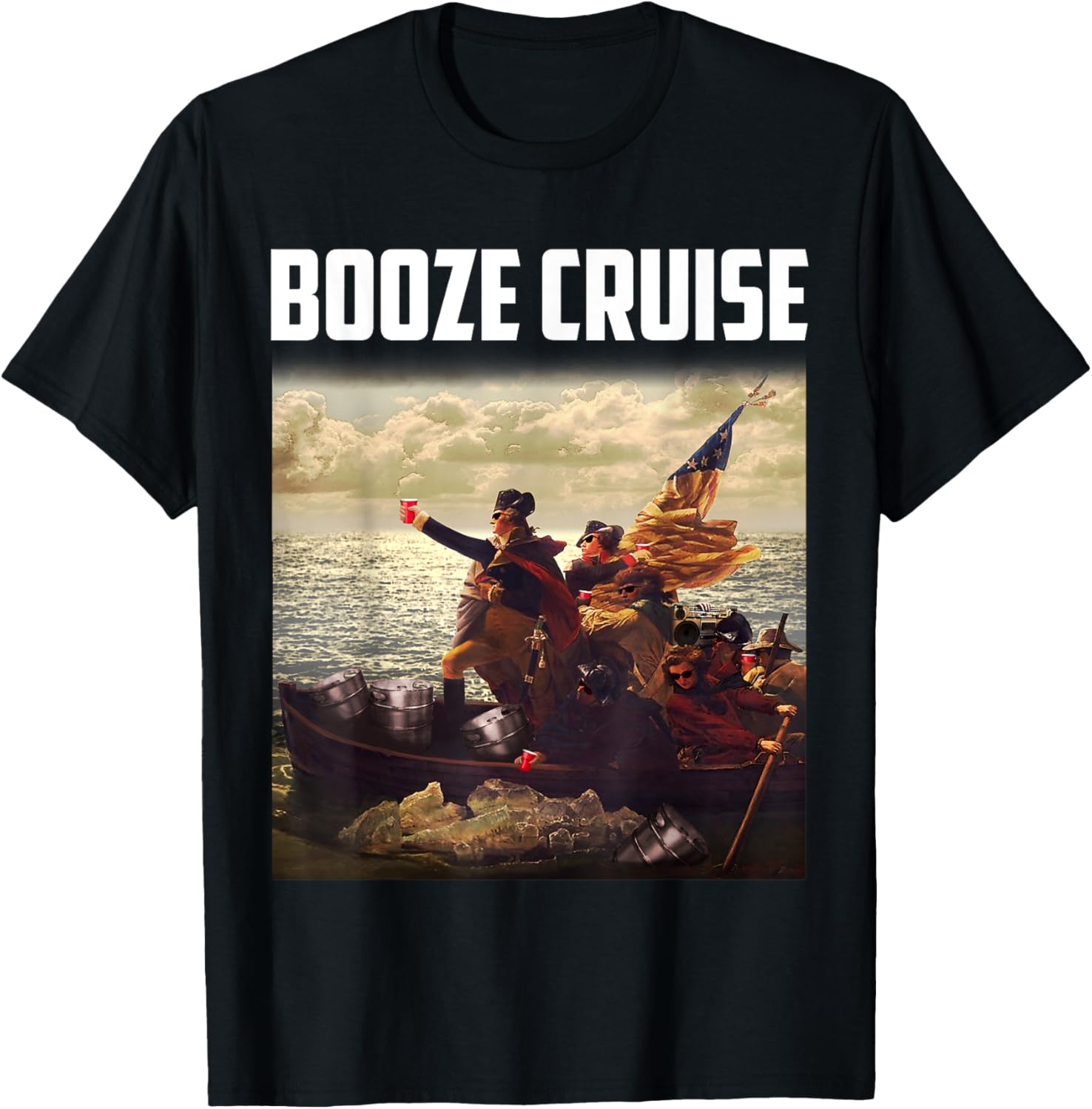 Political Party Booze Cruise Shades Red Cups