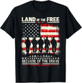 Land Of The Free Because Of The Brave American Flag Memorial