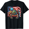 Red Eared Slider Turtle Usa Flag Patriotic Sunglasses Pets
