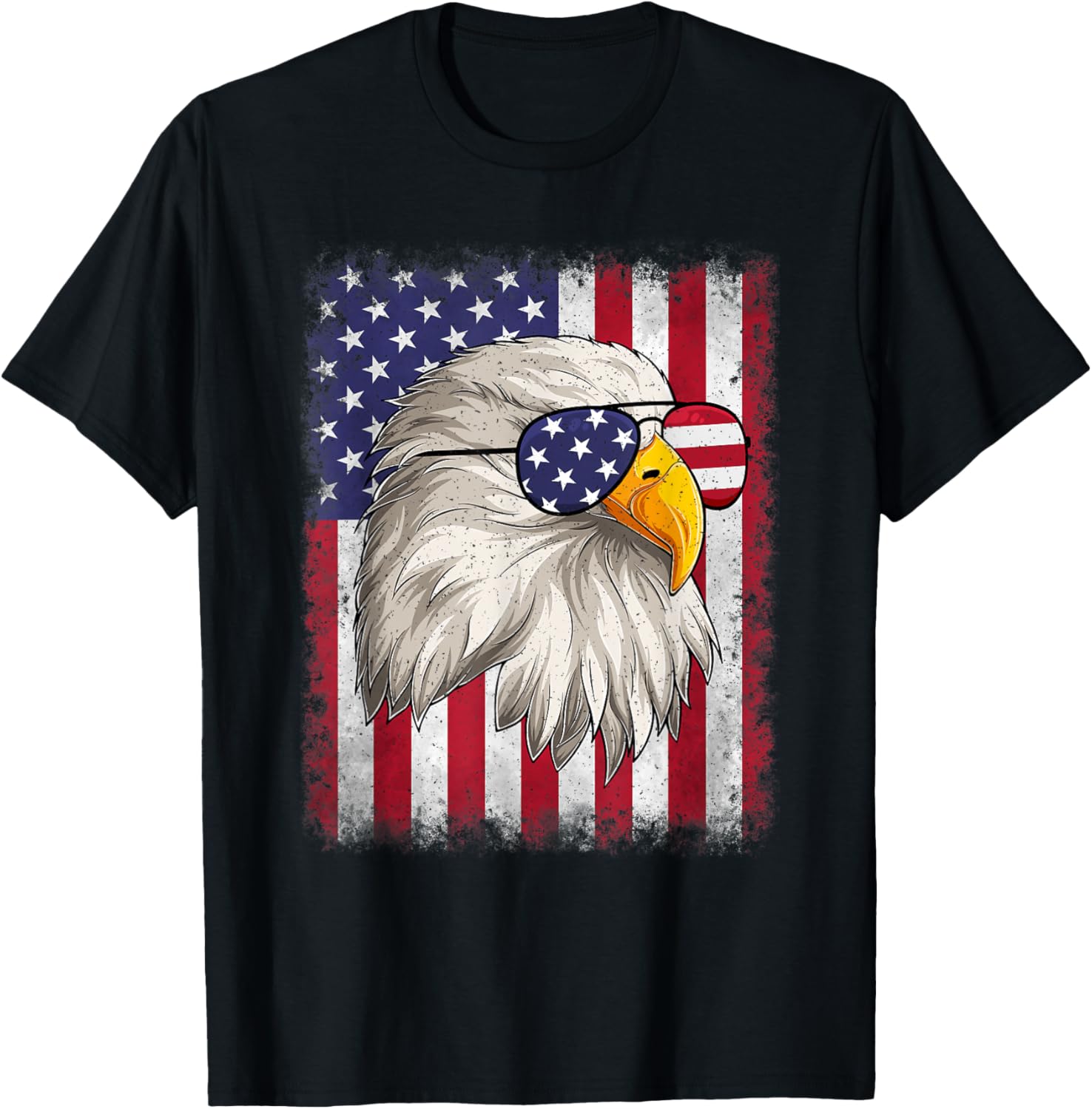 Funny 4Th Of July Usa Flag American Patriotic Eagle Men Boys