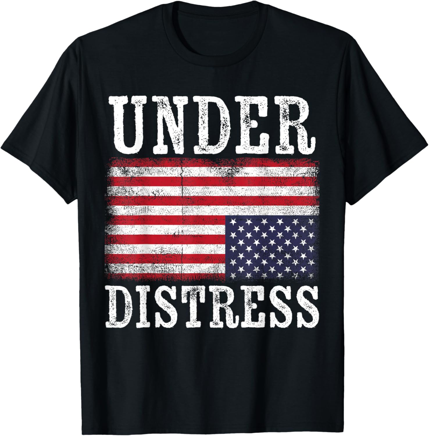 Upside Down American Flag Under Distress United States Usa