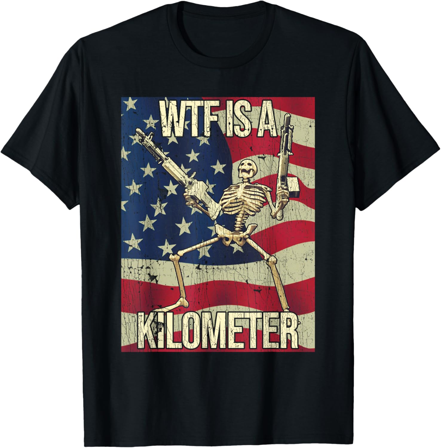 Wtf Is A Kilometer American Skeleton Vintage