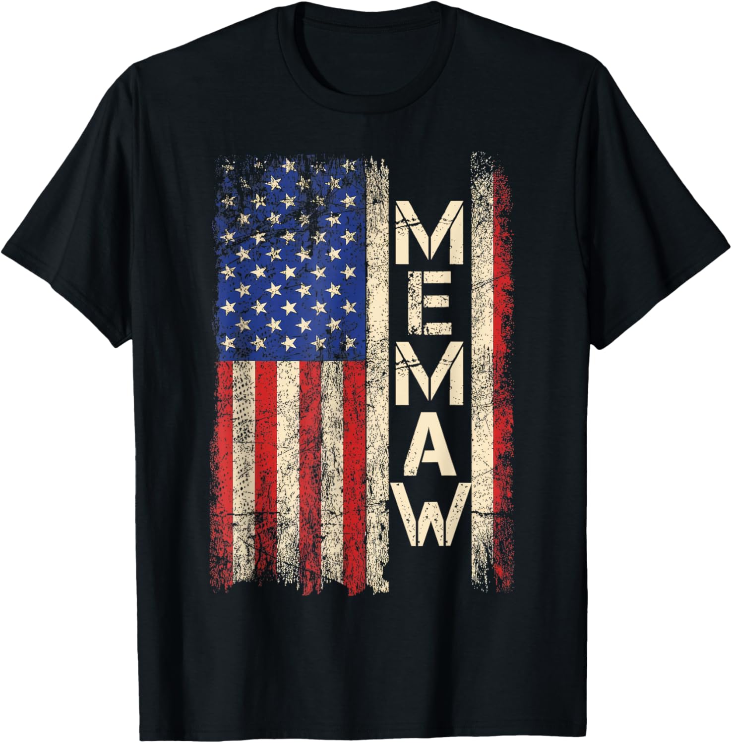 Memaw American Flag Mothers Day For Women