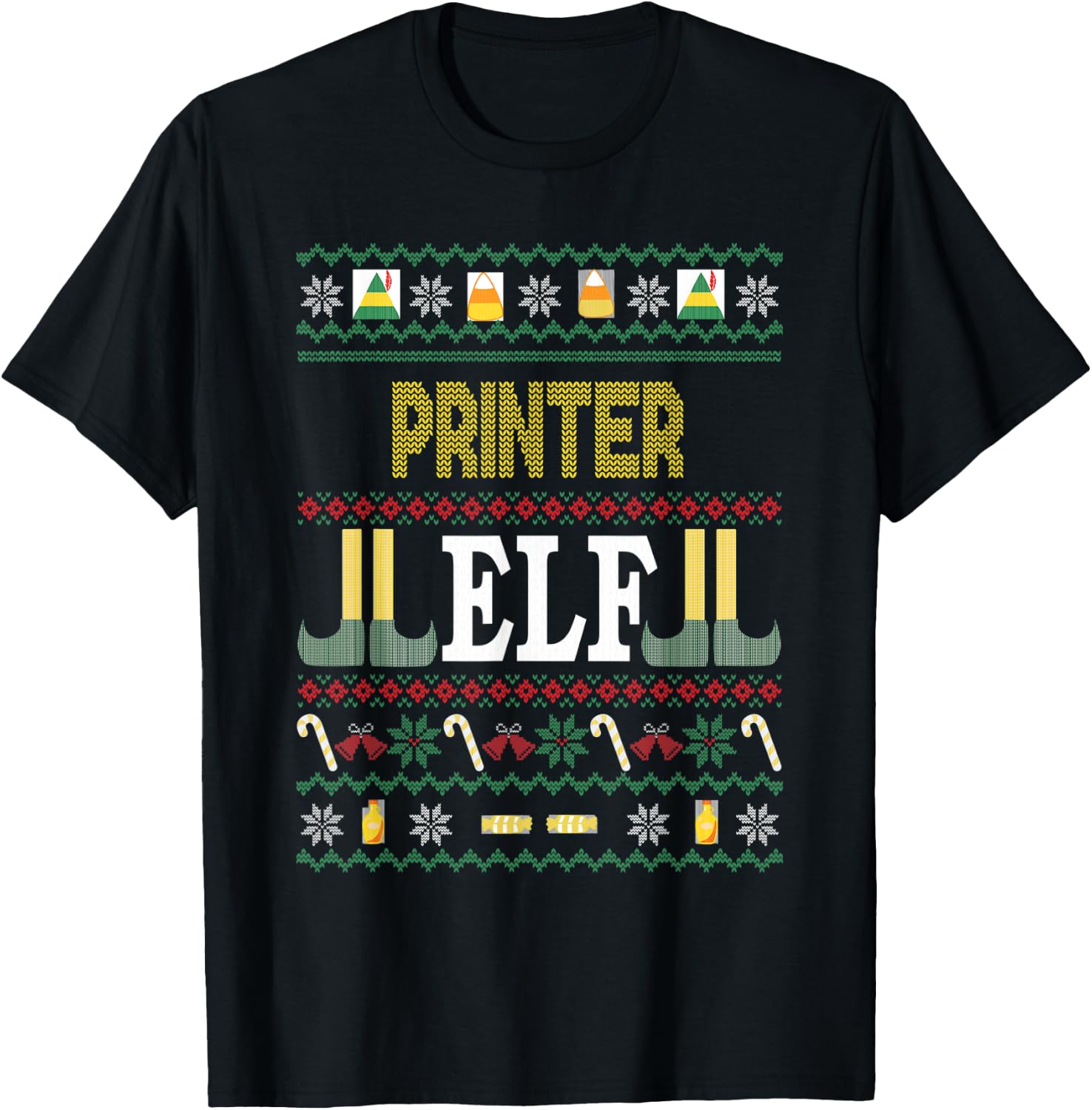 Printer Elf Funny Christmas Gift