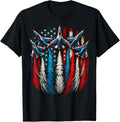 Jets Patriotic Usa Flag Fighter Jets Boys 4Th Of July