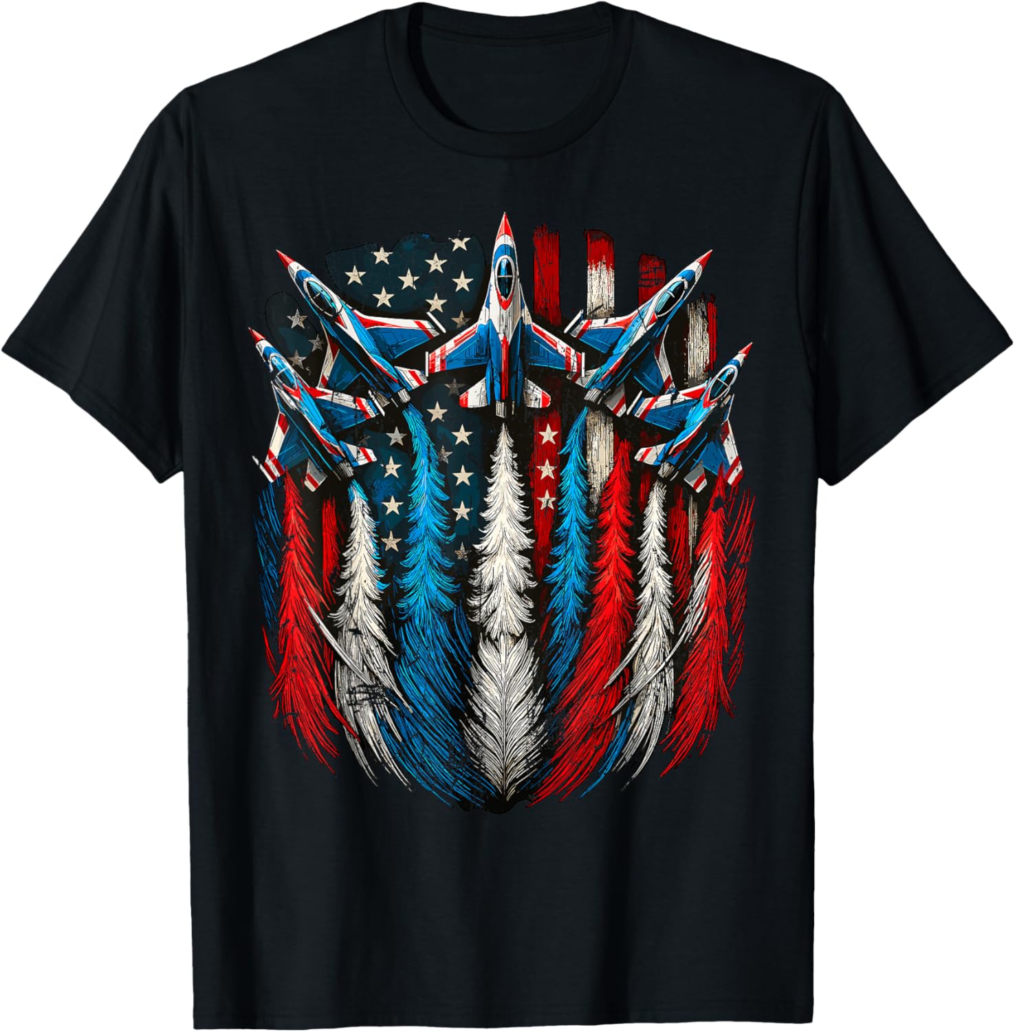 Jets Patriotic Usa Flag Fighter Jets Boys 4Th Of July