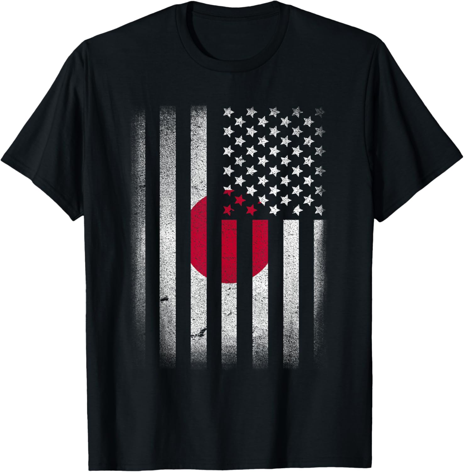 Japanese American Flag Japan Usa America