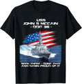 Uss John S Mccain Ddg 36 Destroyer Ship Usa Flag Veteran
