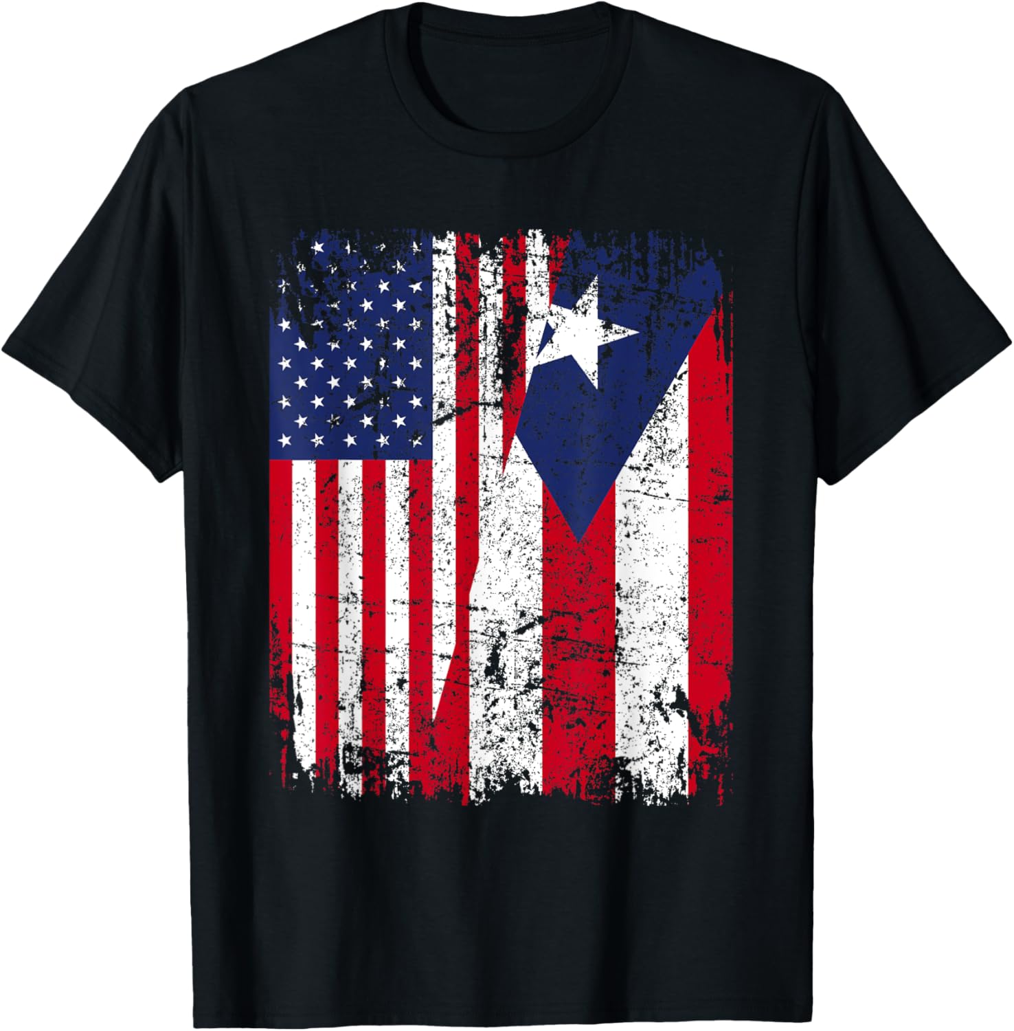 Puerto Rican American Flag Men Women Kids Puerto Rico