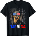 Dachshund Wiener American Usa Flag 4Th Of July Fourth Dog