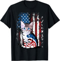 Memorial Day Cat Funny Kitten 4Th Of July Patriotic Usa Flag