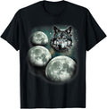 Three Moon Wolf 3 Moons Howling At Space Wolf Magic Meme