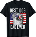 American Flag Best Dog Dad Ever Pekingese Usa