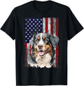Bernese Mountain Dog 4Th Of July American Flag Patriotic