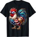 Chicken Usa Flag Patriotic Chicken Lover 4Th Of July
