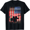 Drum Set Usa American Flag 4Th Of July Patriotic Drummer