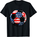 4Th Of July Usa Flag Soccer Patriotic Soccer Player