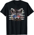 Raccoon 4Th Of July Sunglasses Patriotic Usa Flag