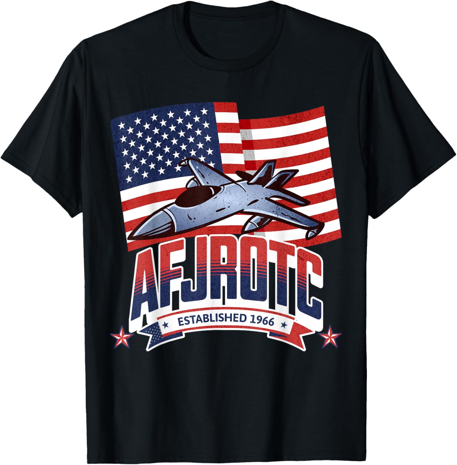 Patriotic Afjrotc Cadet Proud Military American Flag Afjrotc