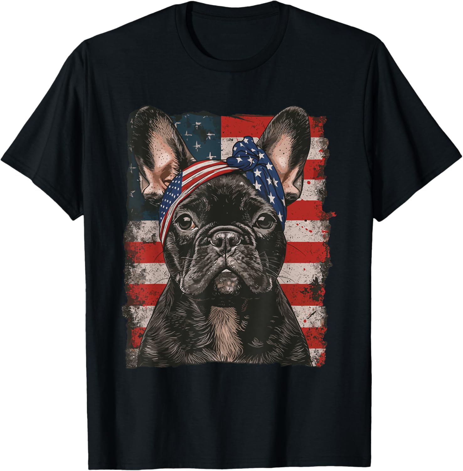 French Bulldog Patriotic 4Th Of July Usa American Flag