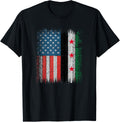 Syrian Flag American Flag