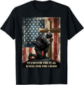 I Stand For The Flag And Kneel For The Cross Us Flag Usa