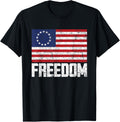 Vintage Betsy Ross 13 Star American Flag Freedom