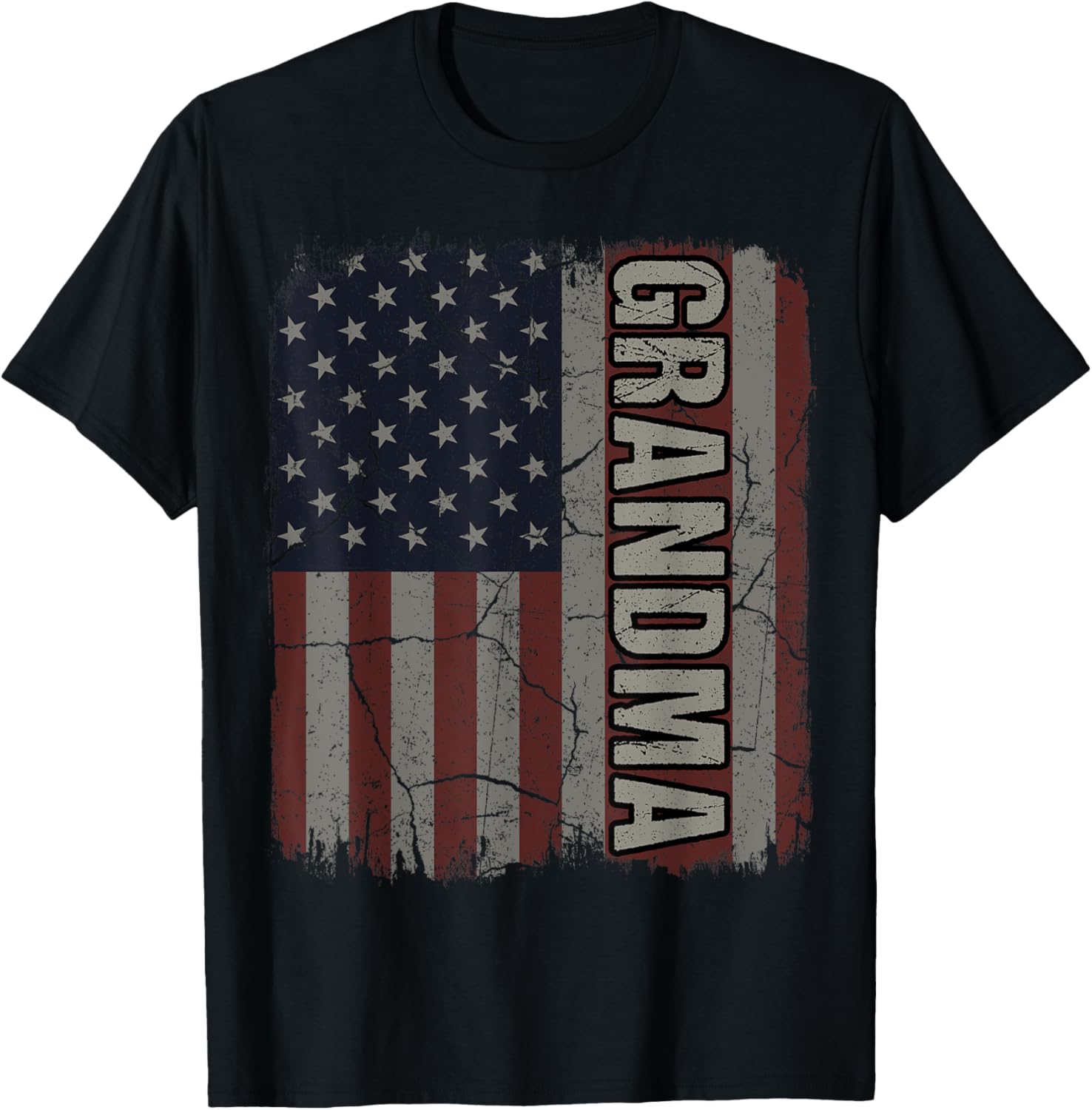 Grandma American Flag Vintage Mothers Day 4Th Of July Gift