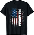 Oklahoma Usa American Flag Patriotic