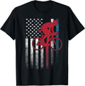 Cycling Bike Bicycle 4Th Of July Gift American Flag Usa
