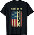 Soon To Be Grandma American Flag Grandmother Reveal Us Flag