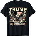 Trump 2024 Usa Flag Take America Back Eagle American Flag