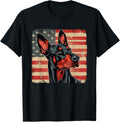 Usa Flag Fourth Of July Shirt Doberman Pinscher Dog Lovers