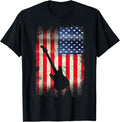 Guitarist Usa American Flag 4Th Of July Patriotic Guitar