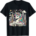 Unicorn New York Nyc United States America Boys Girls Kids