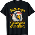 No Kings In America Since 1776 Eagle Usa Flag