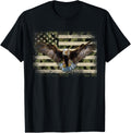 Camouflage American Flag Usa Patriotic Eagle 4Th Of July