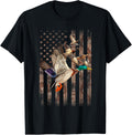 Duck Hunter American Flag Waterfowl Hunting Camouflage Men