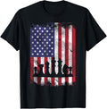 American Flag Chess Vintage Patriotic Men Women Youth Kids