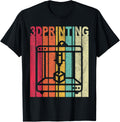 Funny 3D Printing 3D Printer Retro Vintage