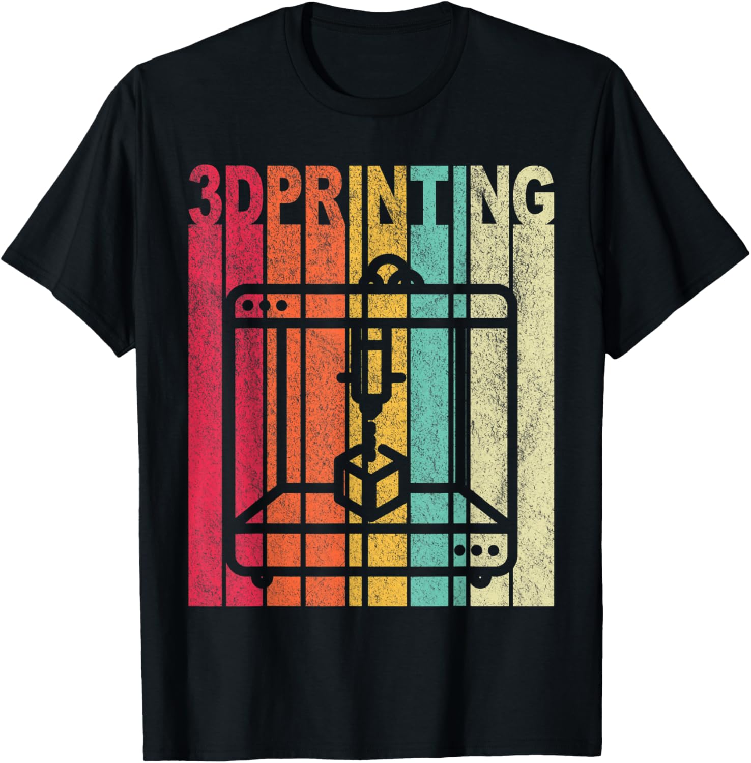 Funny 3D Printing 3D Printer Retro Vintage