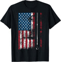 American Flag Billiard Stick Cute Table Game Funny Usa Gift