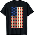 4Th Of July Strawberry Jello Usa Flag Cake Men Women Kids