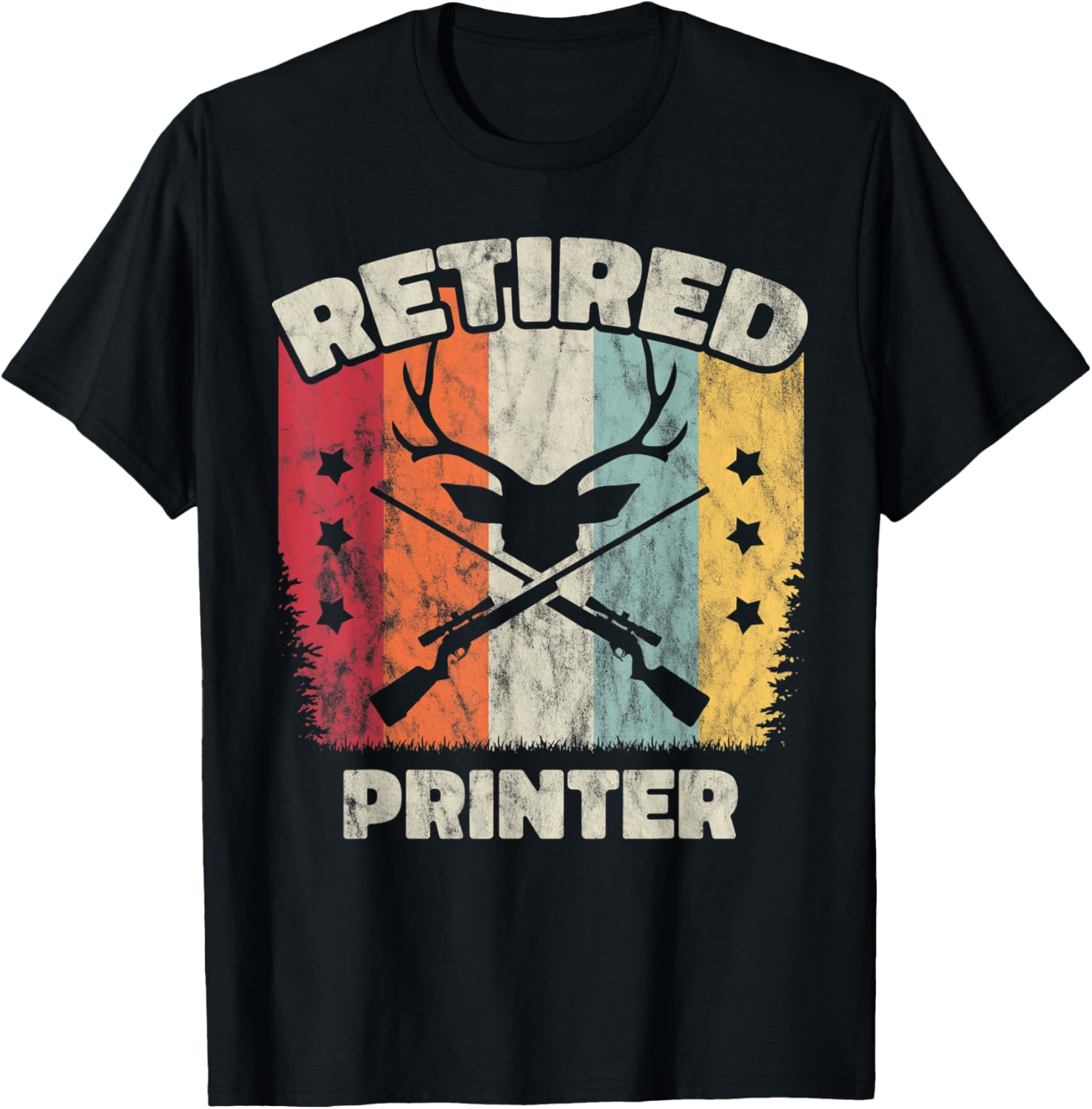 Funny Retirement Retired Printer